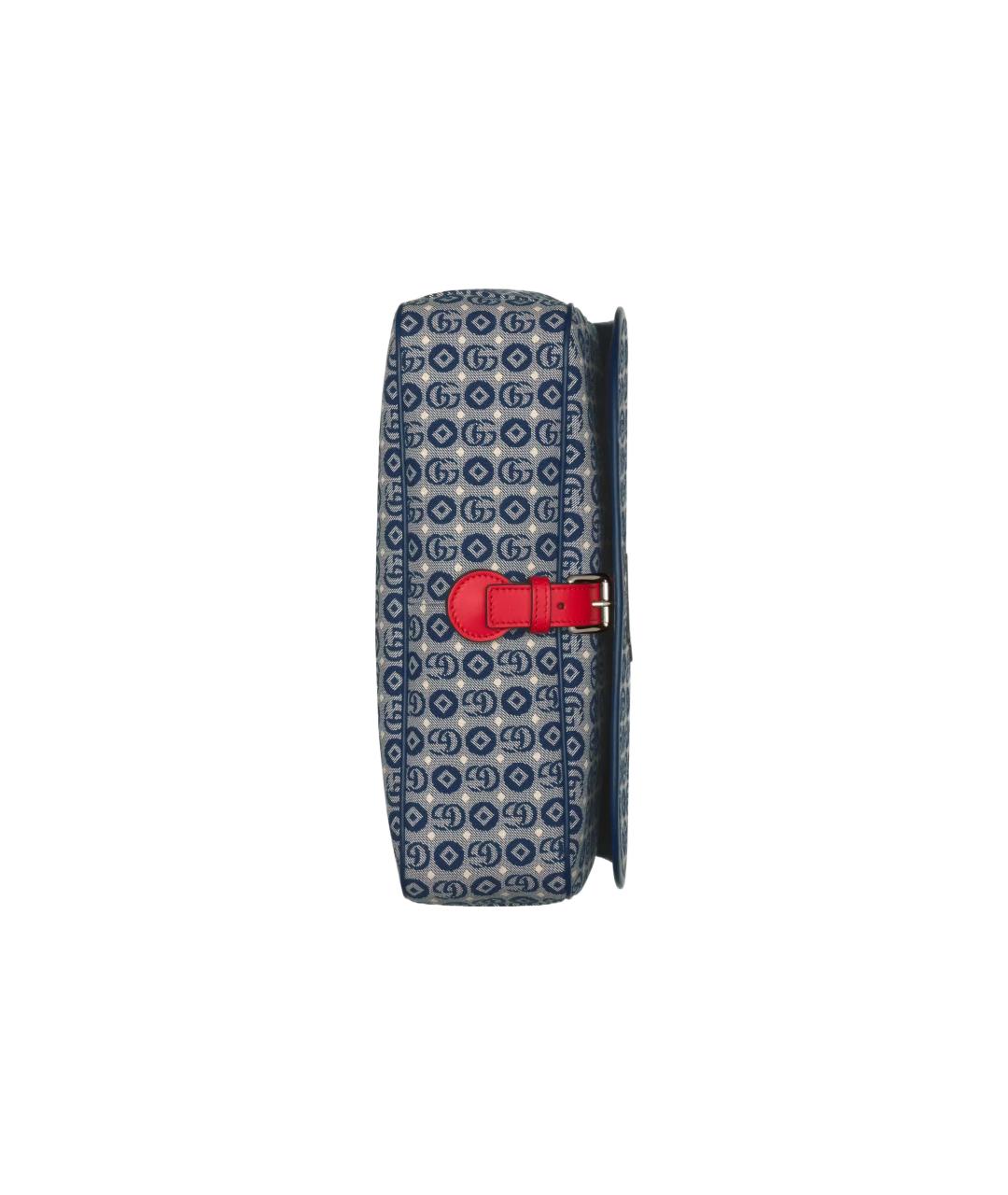 GUCCI Темно-синяя сумка через плечо, фото 7