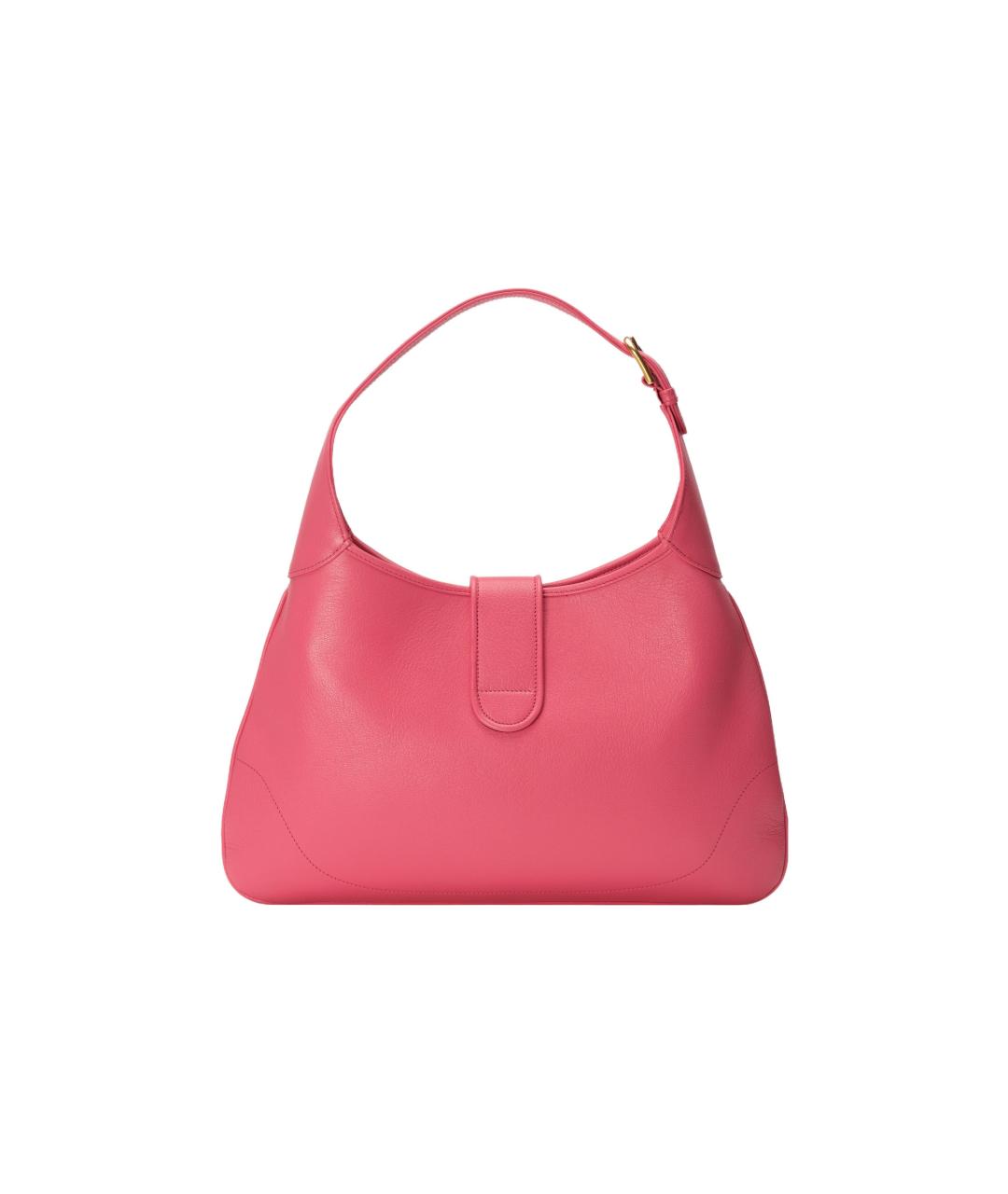 GUCCI Розовая кожаная сумка через плечо, фото 3