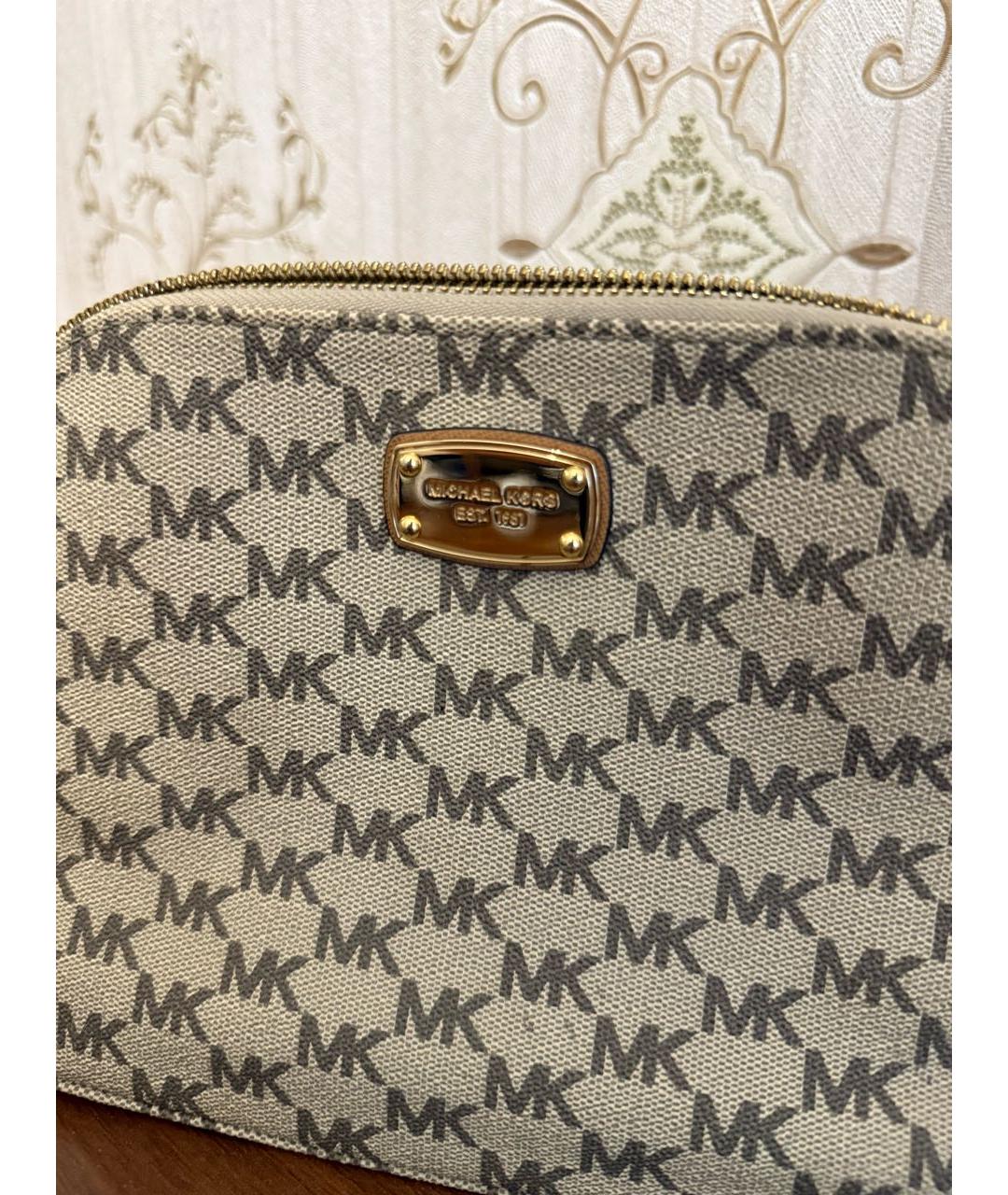 MICHAEL KORS Бежевая сумка через плечо, фото 2