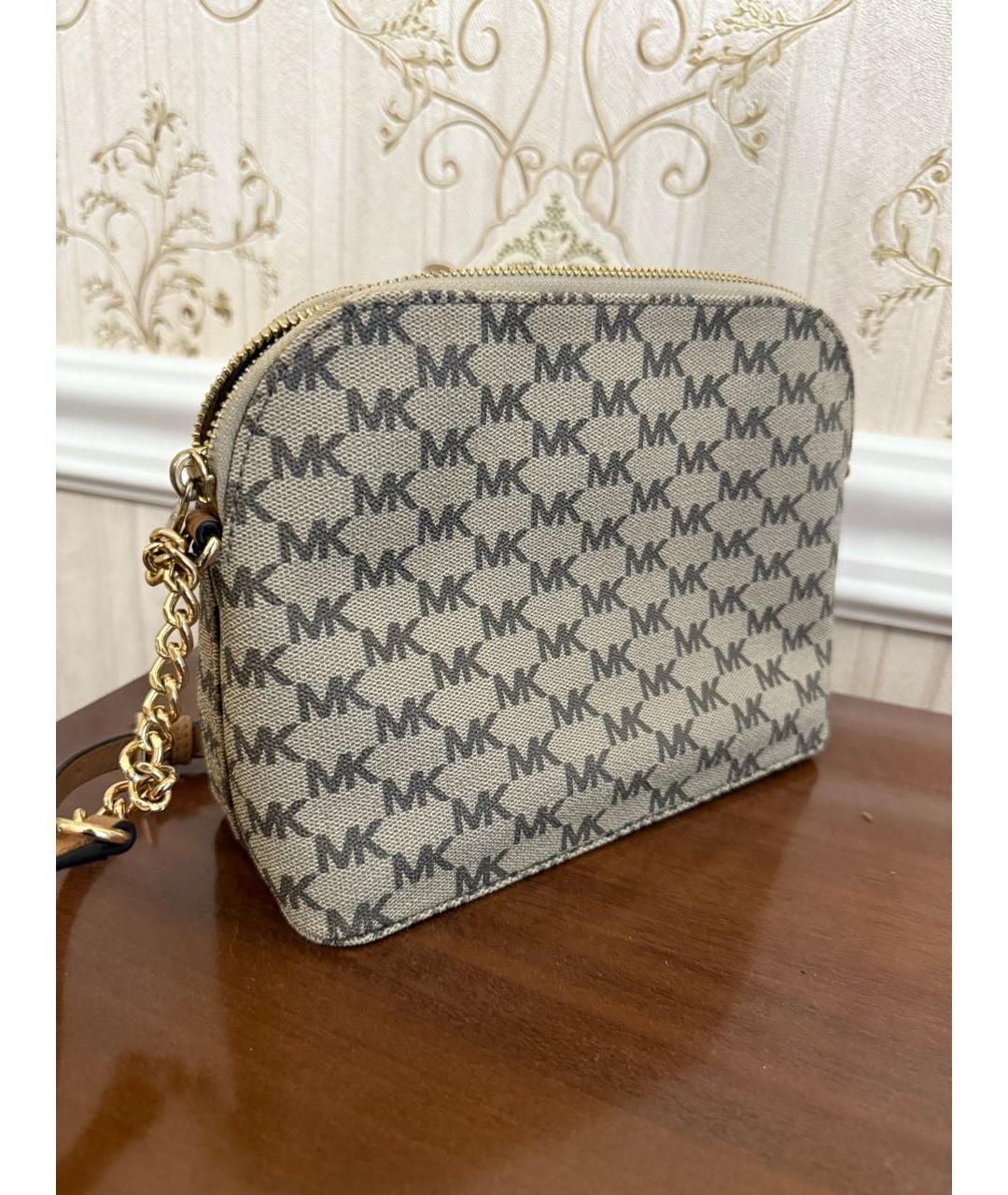 MICHAEL KORS Бежевая сумка через плечо, фото 3