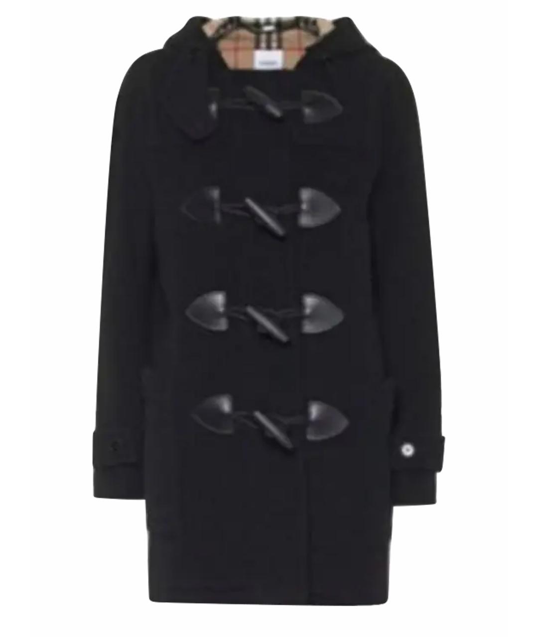 BURBERRY Темно-синее пальто, фото 1