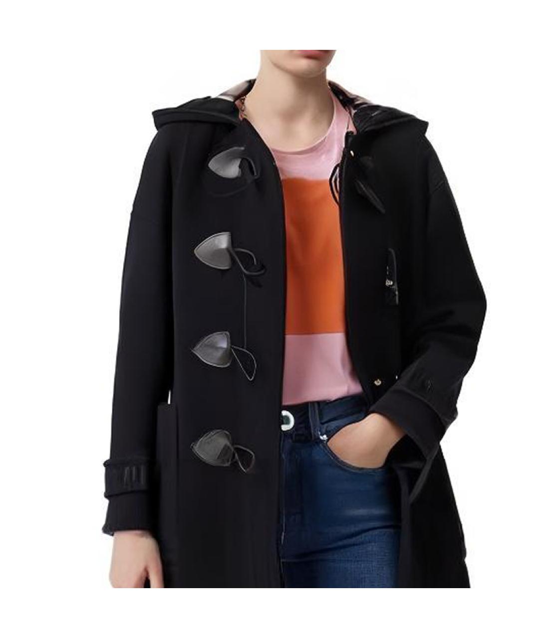 BURBERRY Темно-синее пальто, фото 3