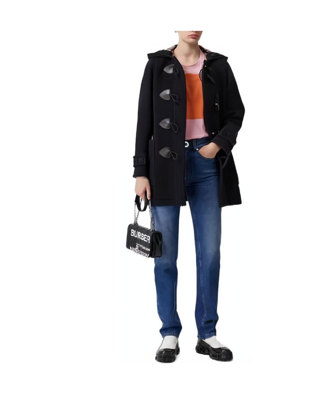 BURBERRY Темно-синее пальто, фото 7