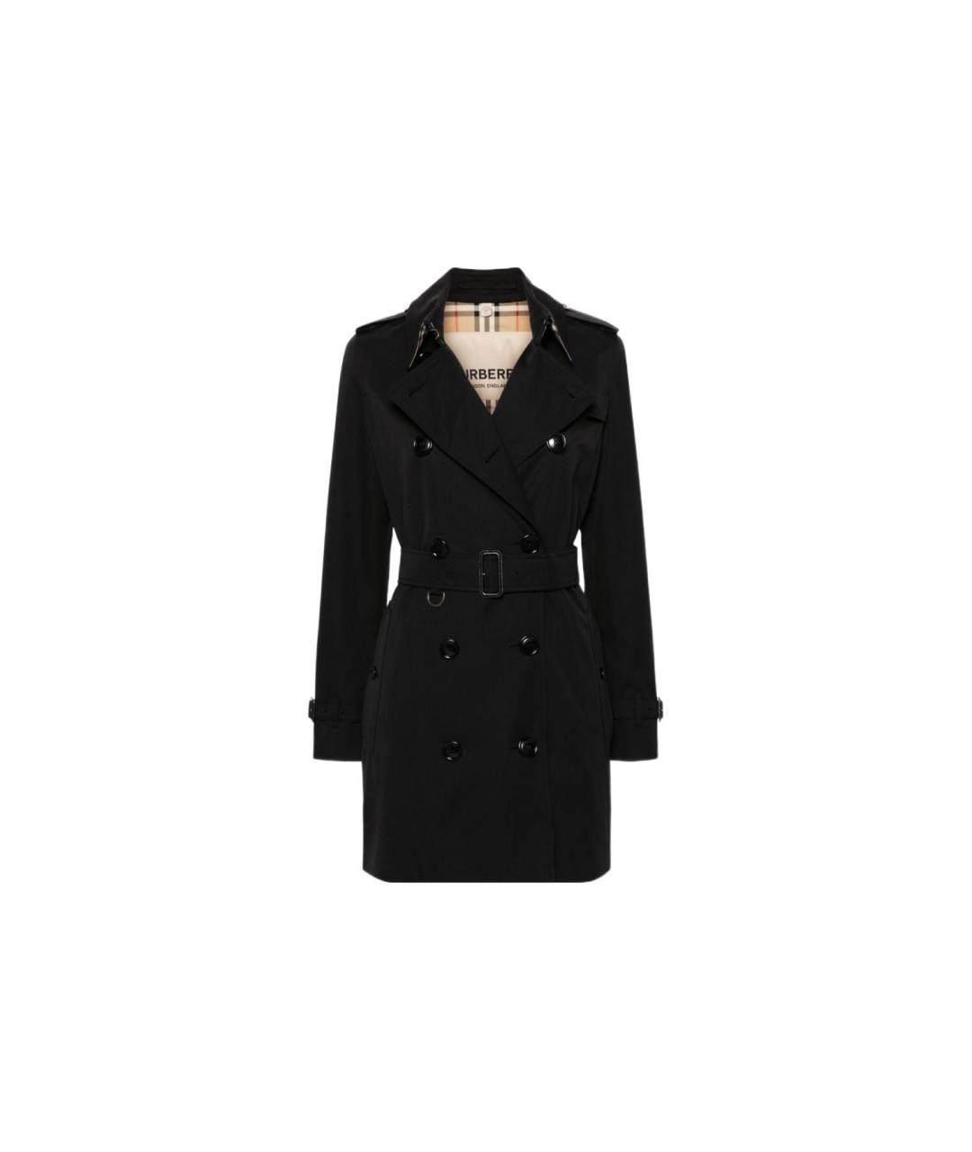 BURBERRY Черный тренч/плащ, фото 1