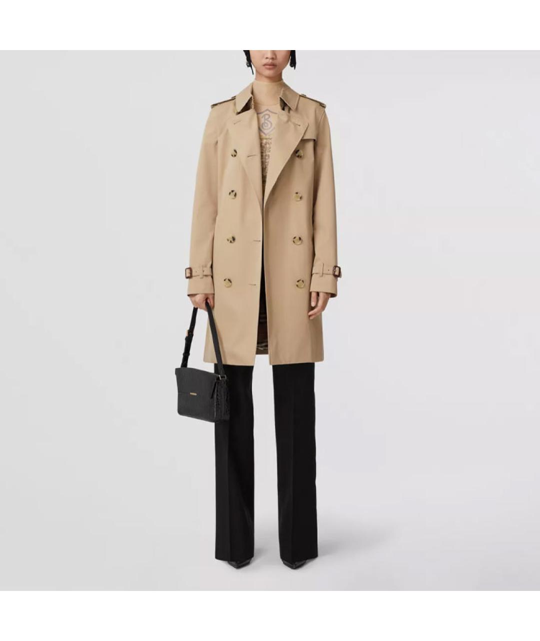 BURBERRY Бежевый тренч/плащ, фото 2
