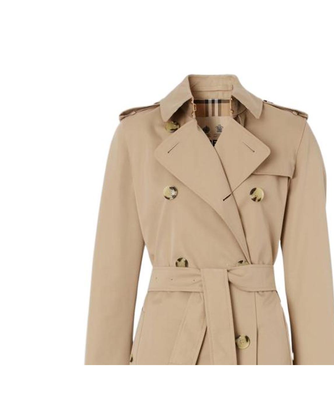 BURBERRY Бежевый тренч/плащ, фото 4
