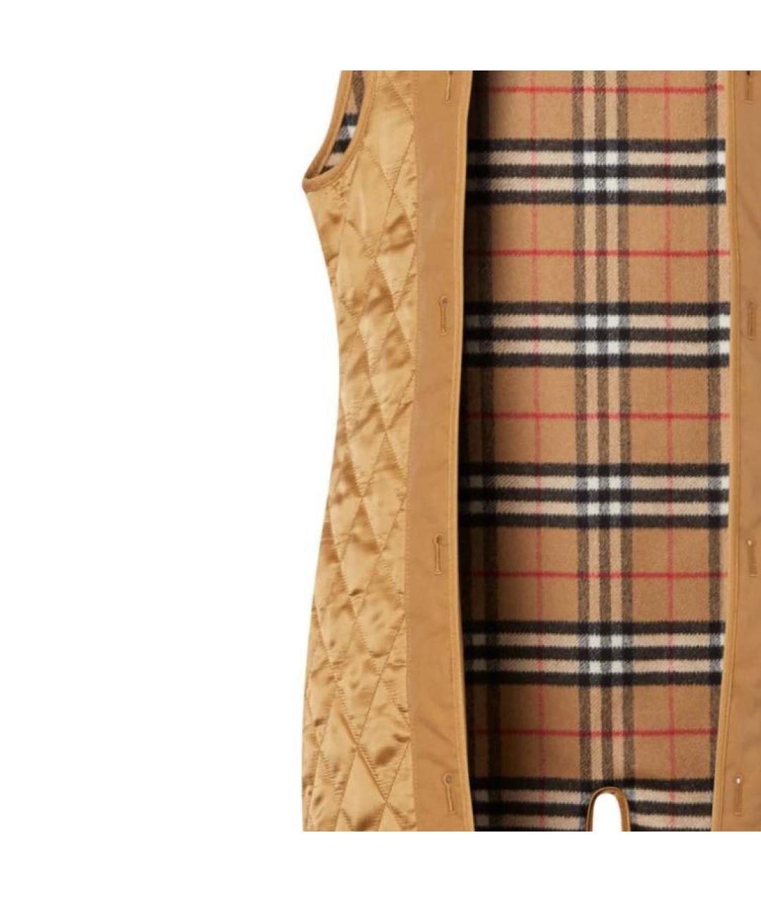 BURBERRY Хаки жилет, фото 4