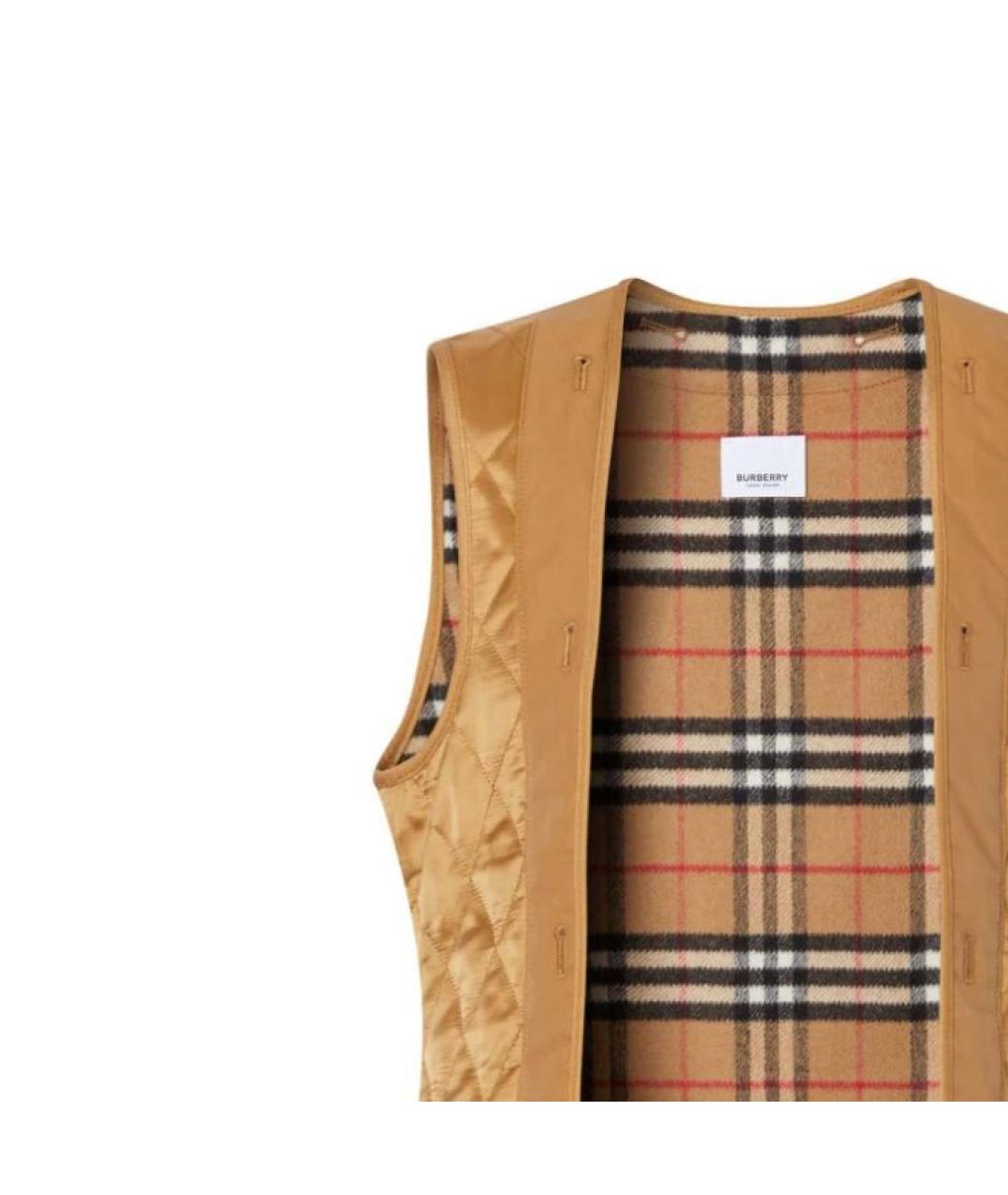 BURBERRY Хаки жилет, фото 2
