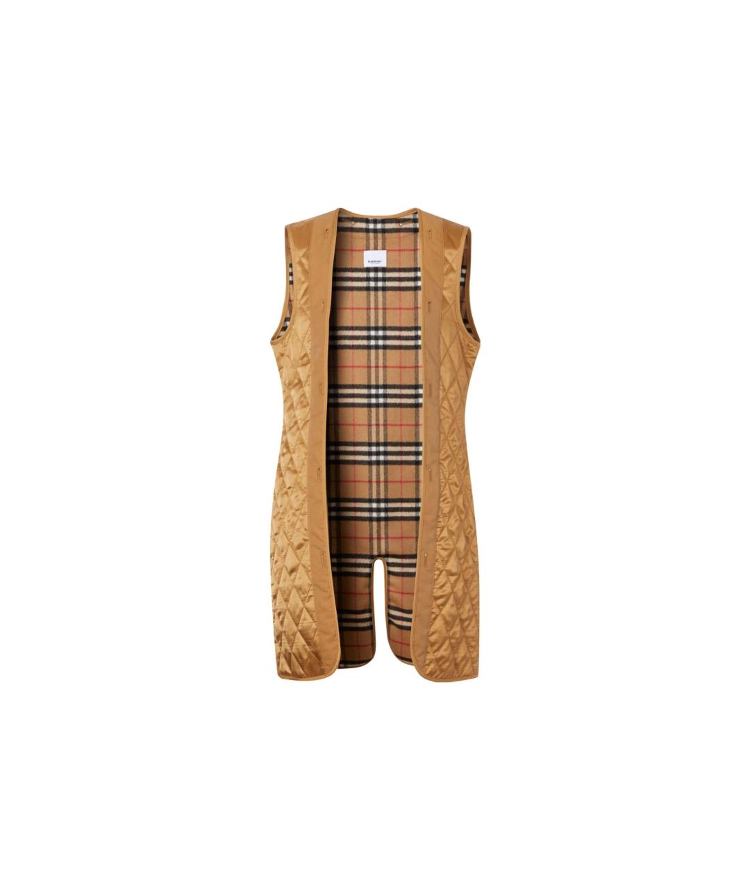 BURBERRY Хаки жилет, фото 1