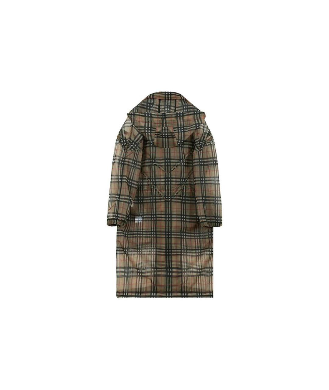 BURBERRY Коричневое пальто, фото 2