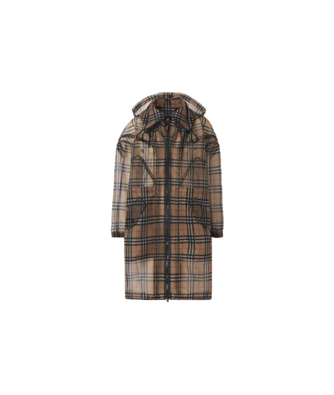 BURBERRY Коричневое пальто, фото 7