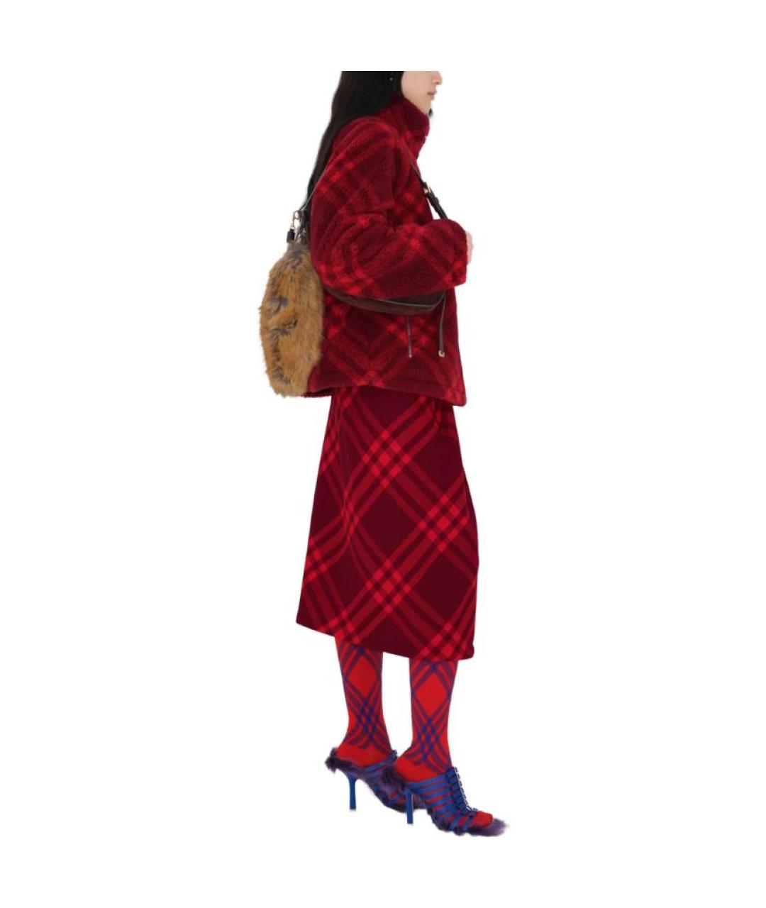 BURBERRY Красная куртка, фото 5