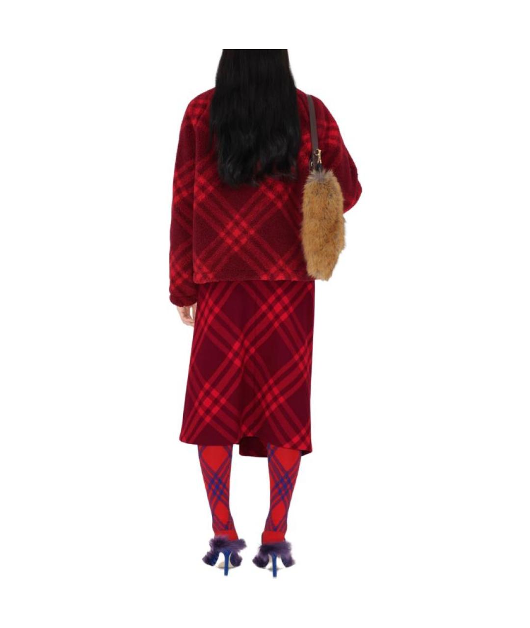 BURBERRY Красная куртка, фото 4