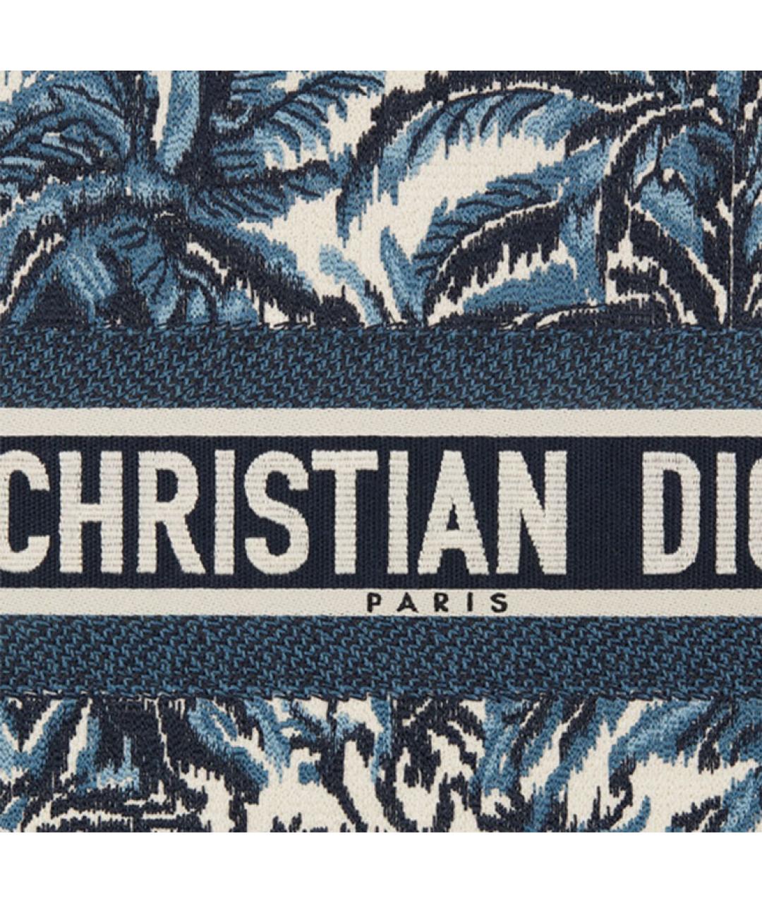 CHRISTIAN DIOR Синяя сумка с короткими ручками, фото 4