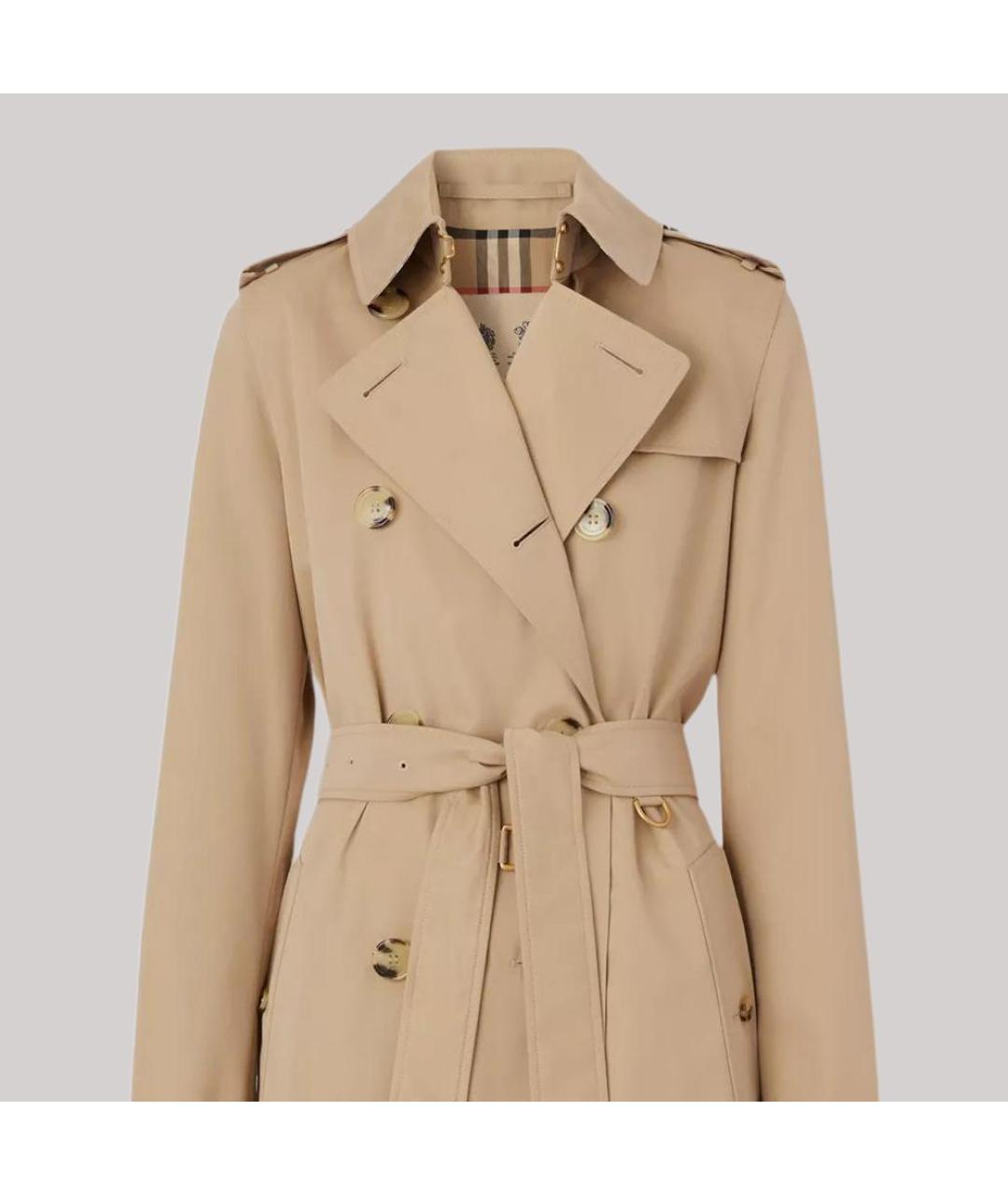 BURBERRY Бежевый тренч/плащ, фото 3