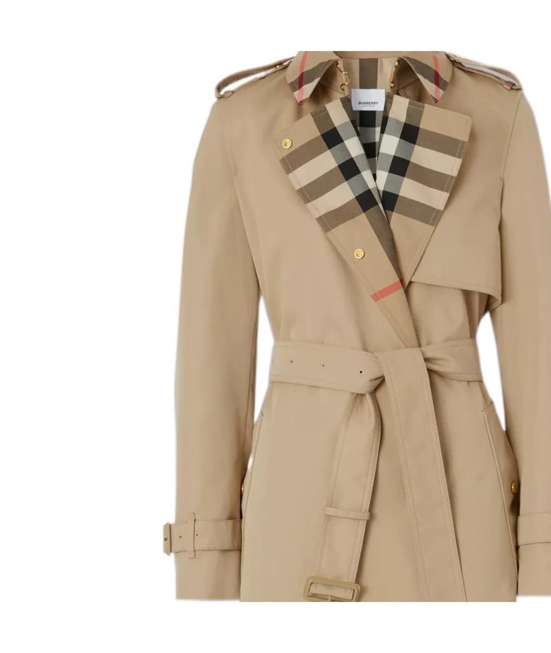 BURBERRY Хаки тренч/плащ, фото 6