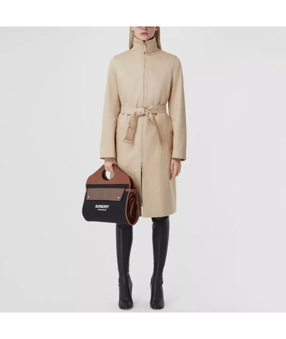 BURBERRY Бежевый тренч/плащ, фото 4
