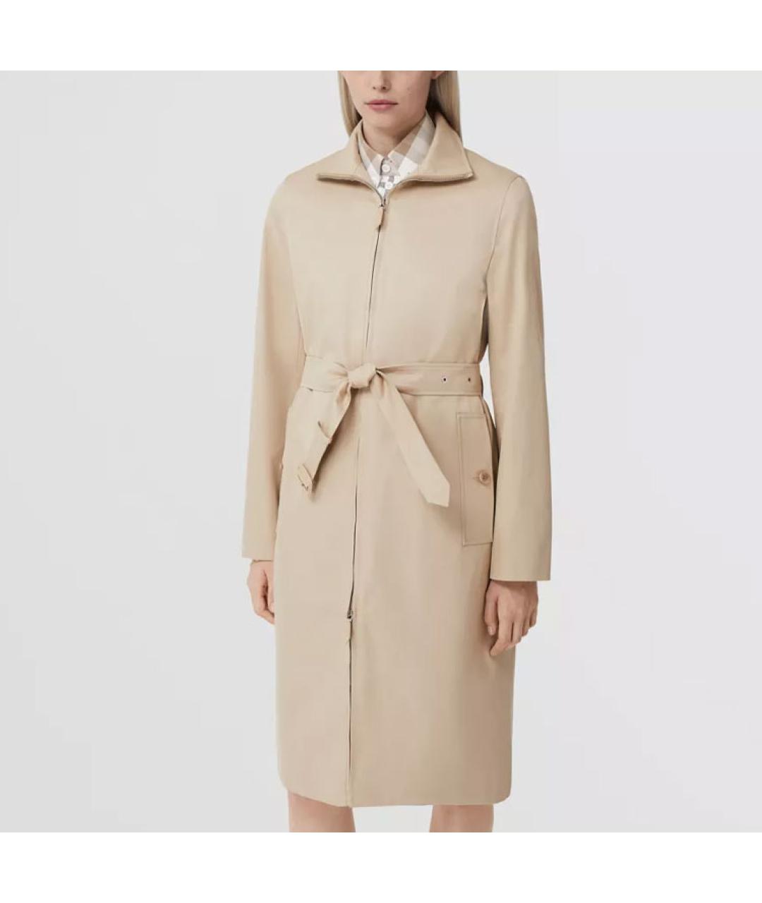 BURBERRY Бежевый тренч/плащ, фото 5