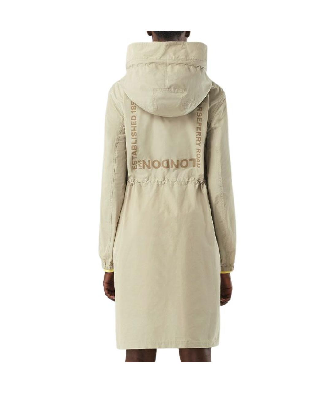 BURBERRY Бежевый тренч/плащ, фото 2