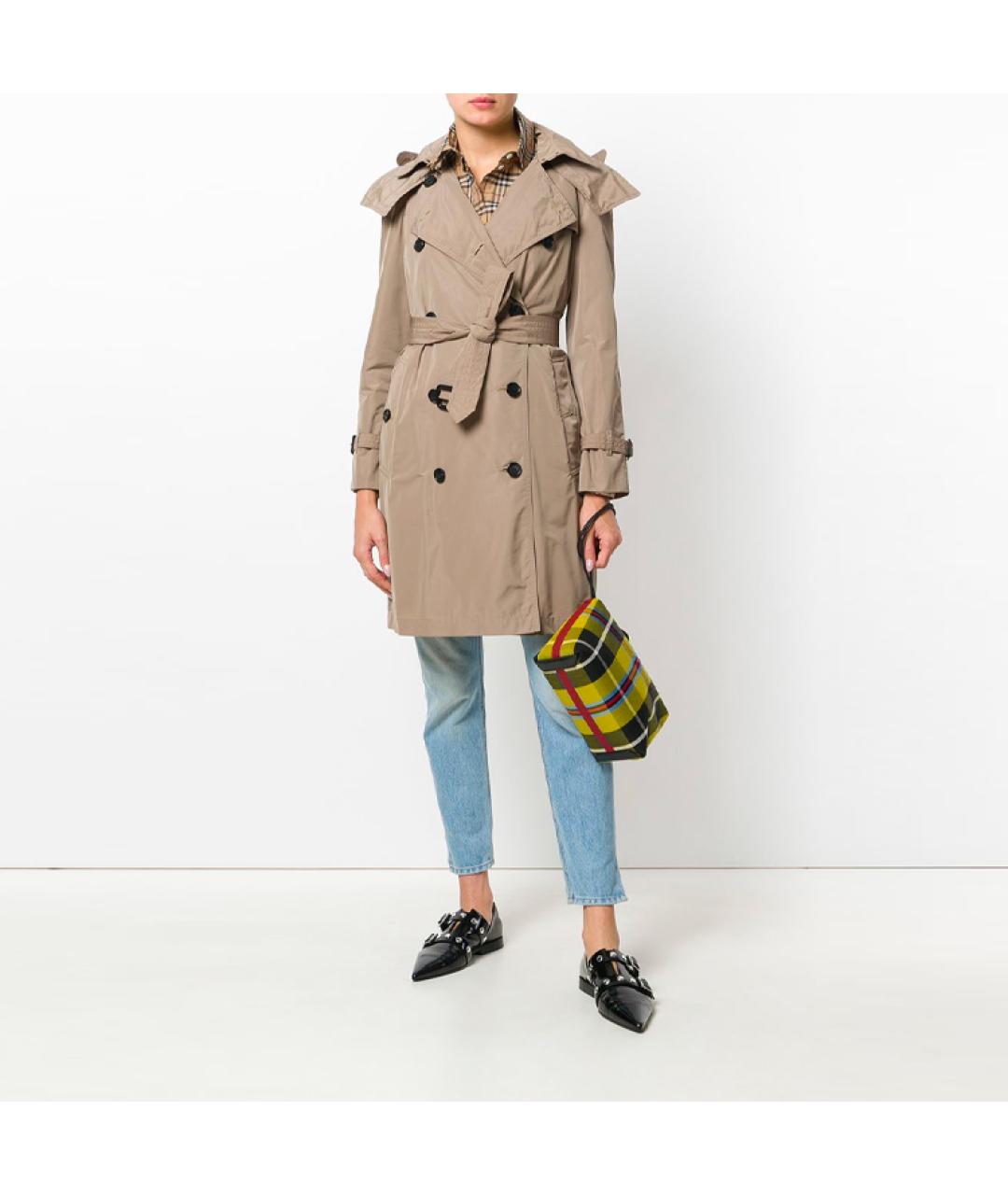 BURBERRY Бежевый тренч/плащ, фото 3