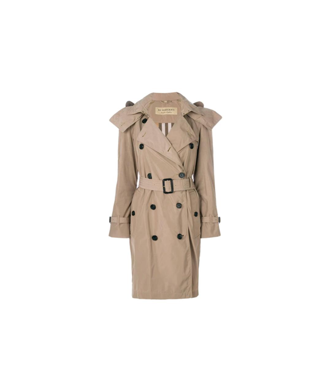 BURBERRY Бежевый тренч/плащ, фото 1