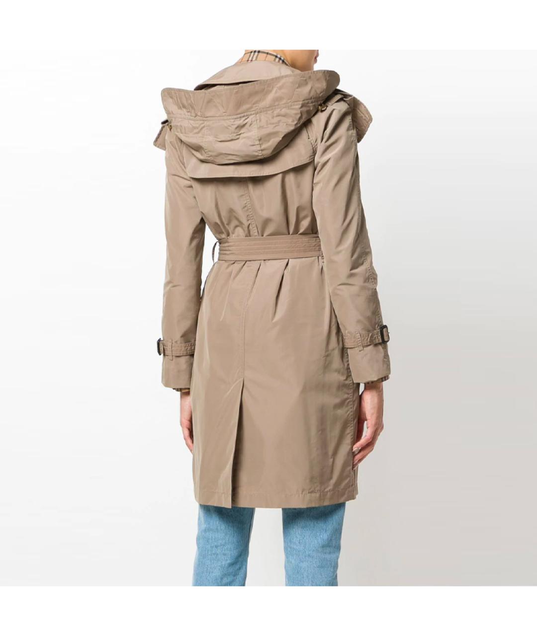 BURBERRY Бежевый тренч/плащ, фото 5