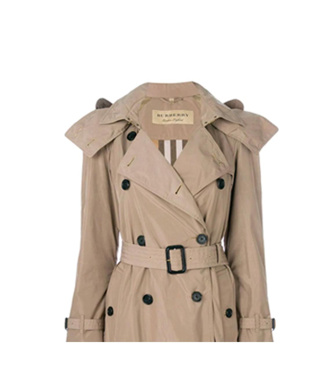 BURBERRY Бежевый тренч/плащ, фото 7