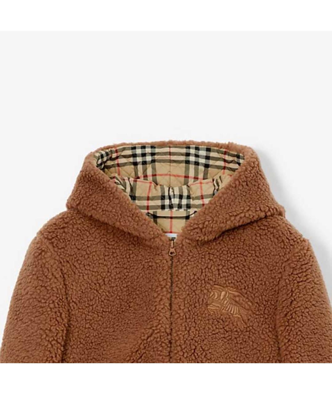 BURBERRY Коричневая куртка, фото 6