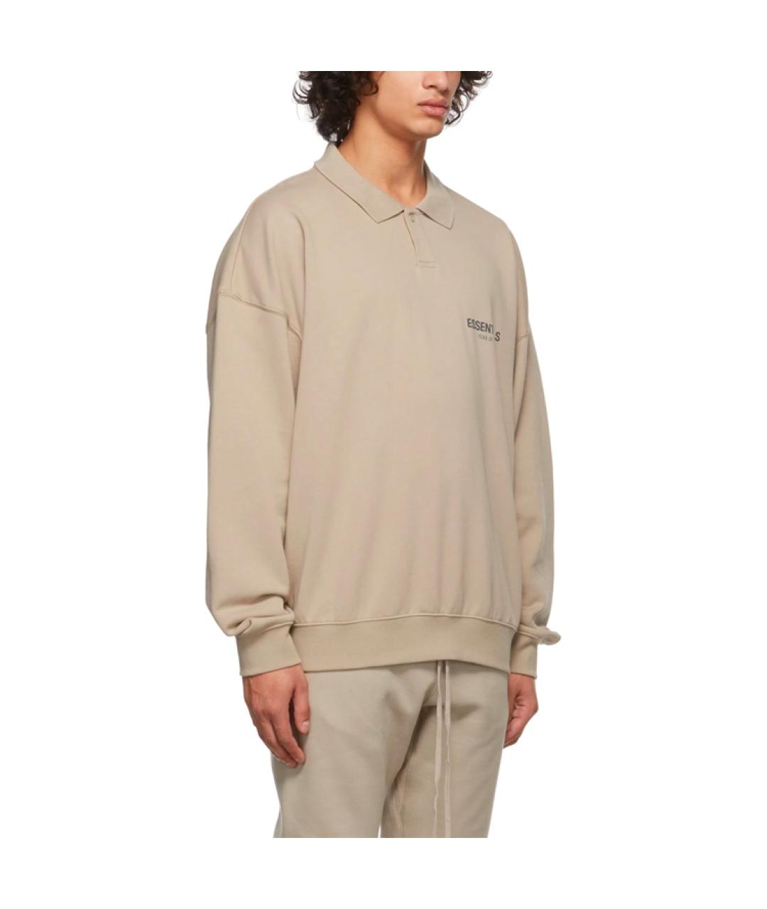 FEAR OF GOD ESSENTIALS Бежевая рубашка, фото 4