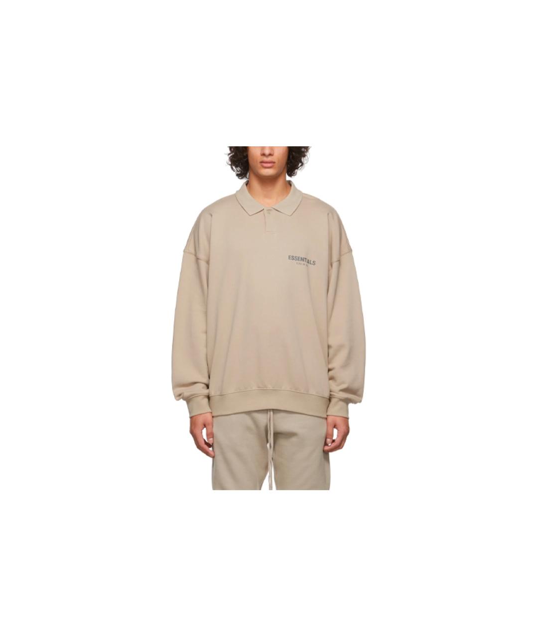 FEAR OF GOD ESSENTIALS Бежевая рубашка, фото 5