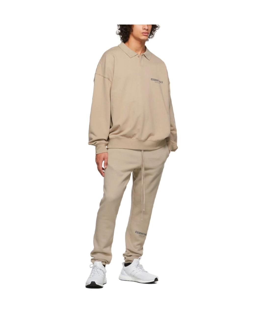 FEAR OF GOD ESSENTIALS Бежевая рубашка, фото 3
