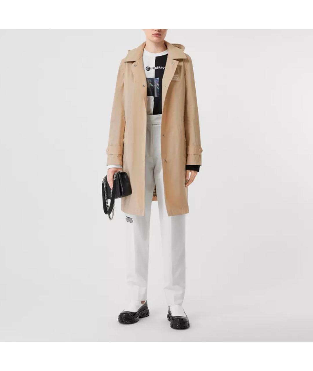 BURBERRY Бежевый тренч/плащ, фото 4