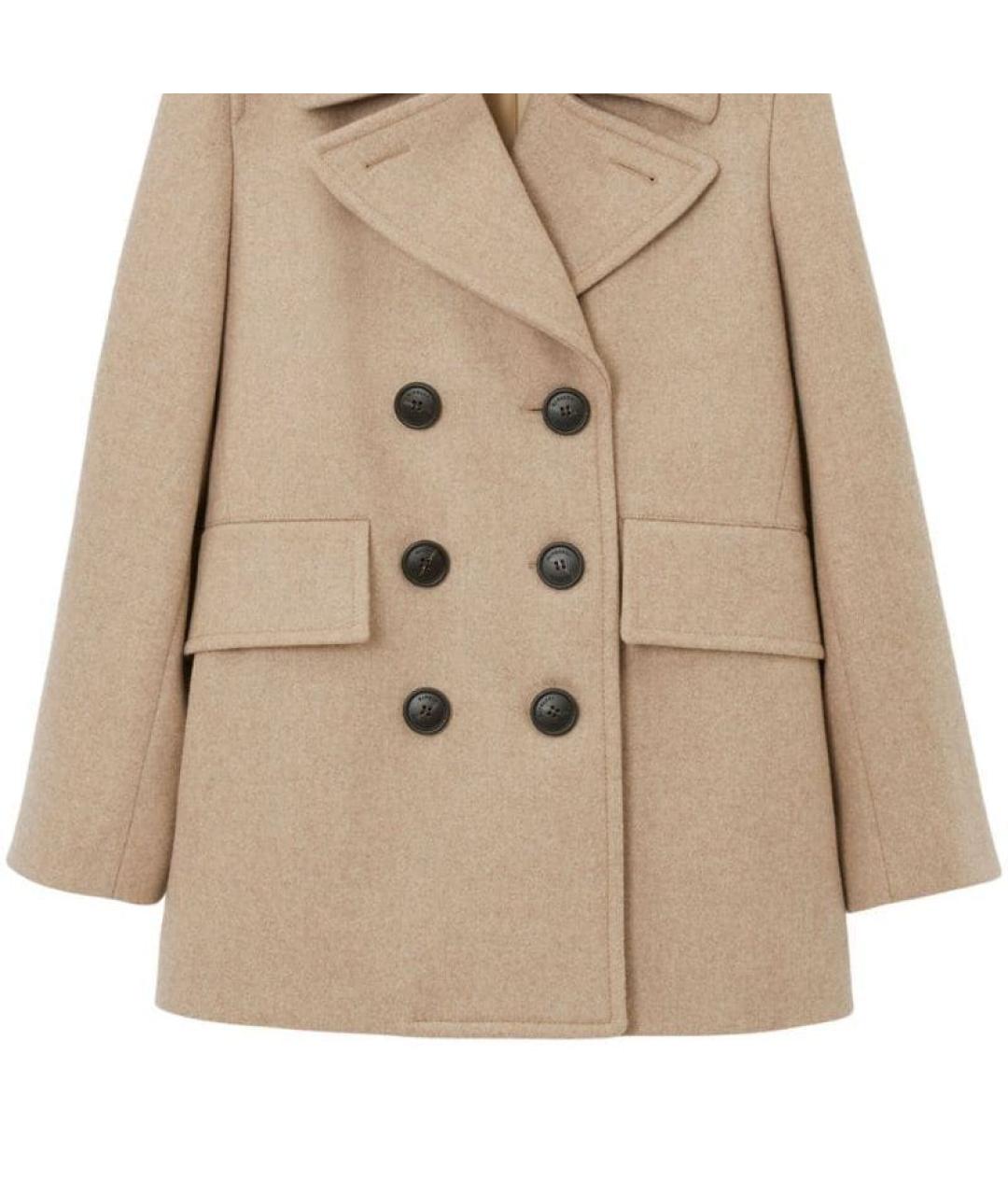 BURBERRY Бежевое пальто, фото 6