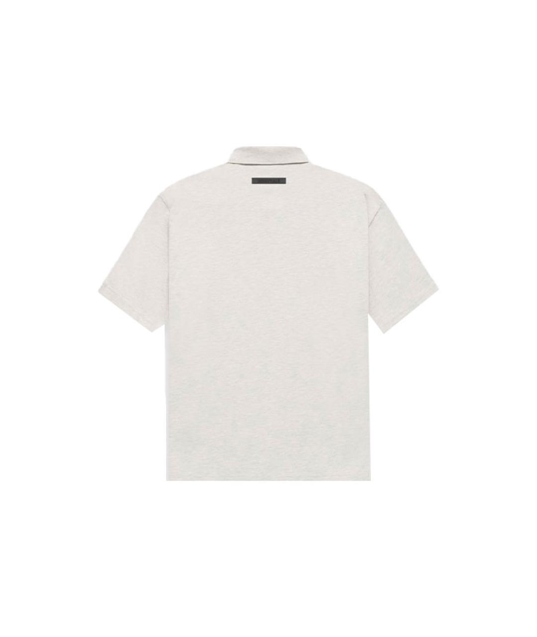 FEAR OF GOD ESSENTIALS Серая хлопковая футболка, фото 2