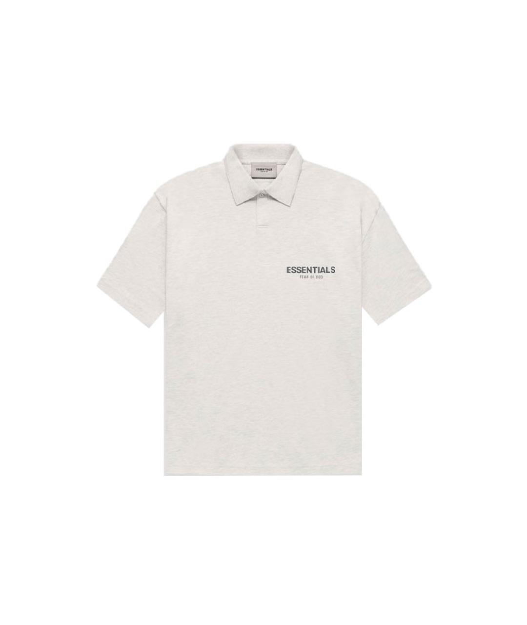 FEAR OF GOD ESSENTIALS Серая хлопковая футболка, фото 1