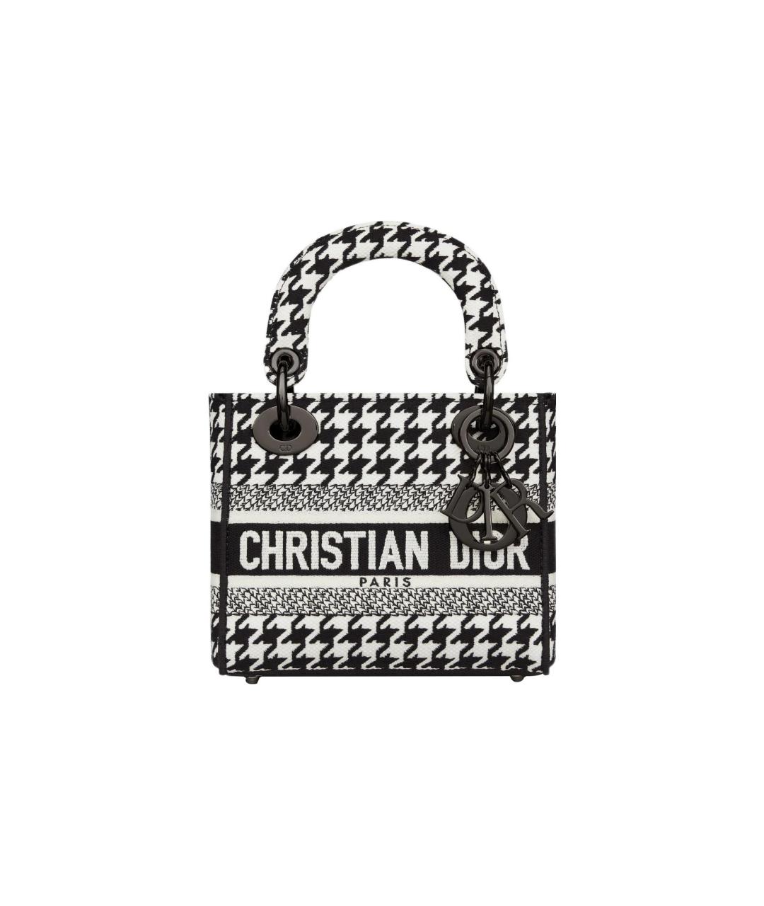 CHRISTIAN DIOR Белая сумка с короткими ручками, фото 1