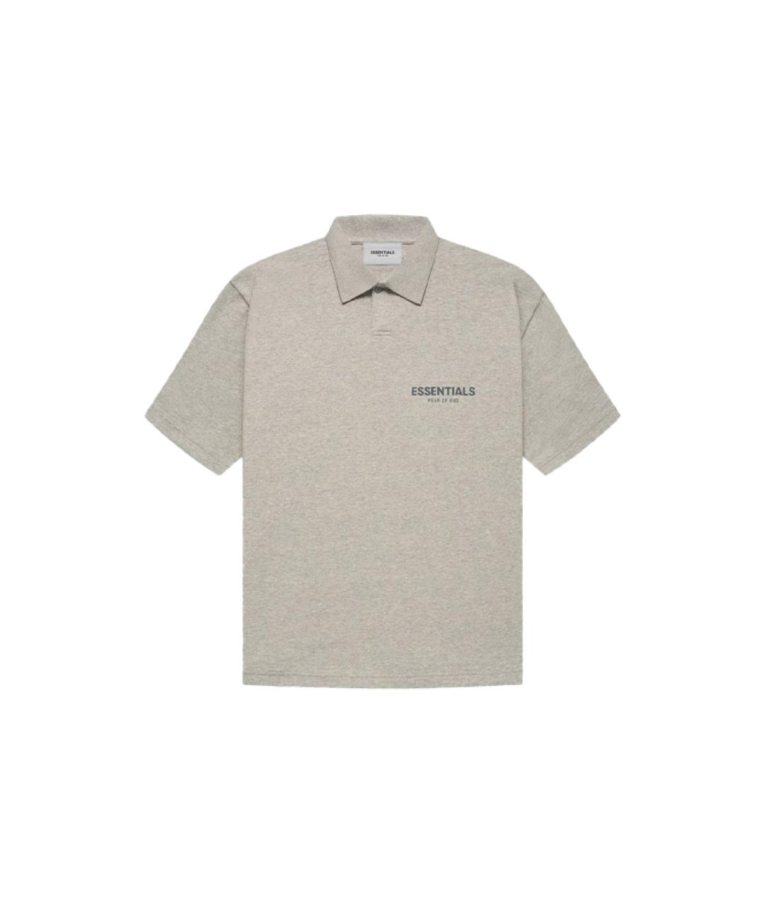 FEAR OF GOD ESSENTIALS Серая хлопковая футболка, фото 1