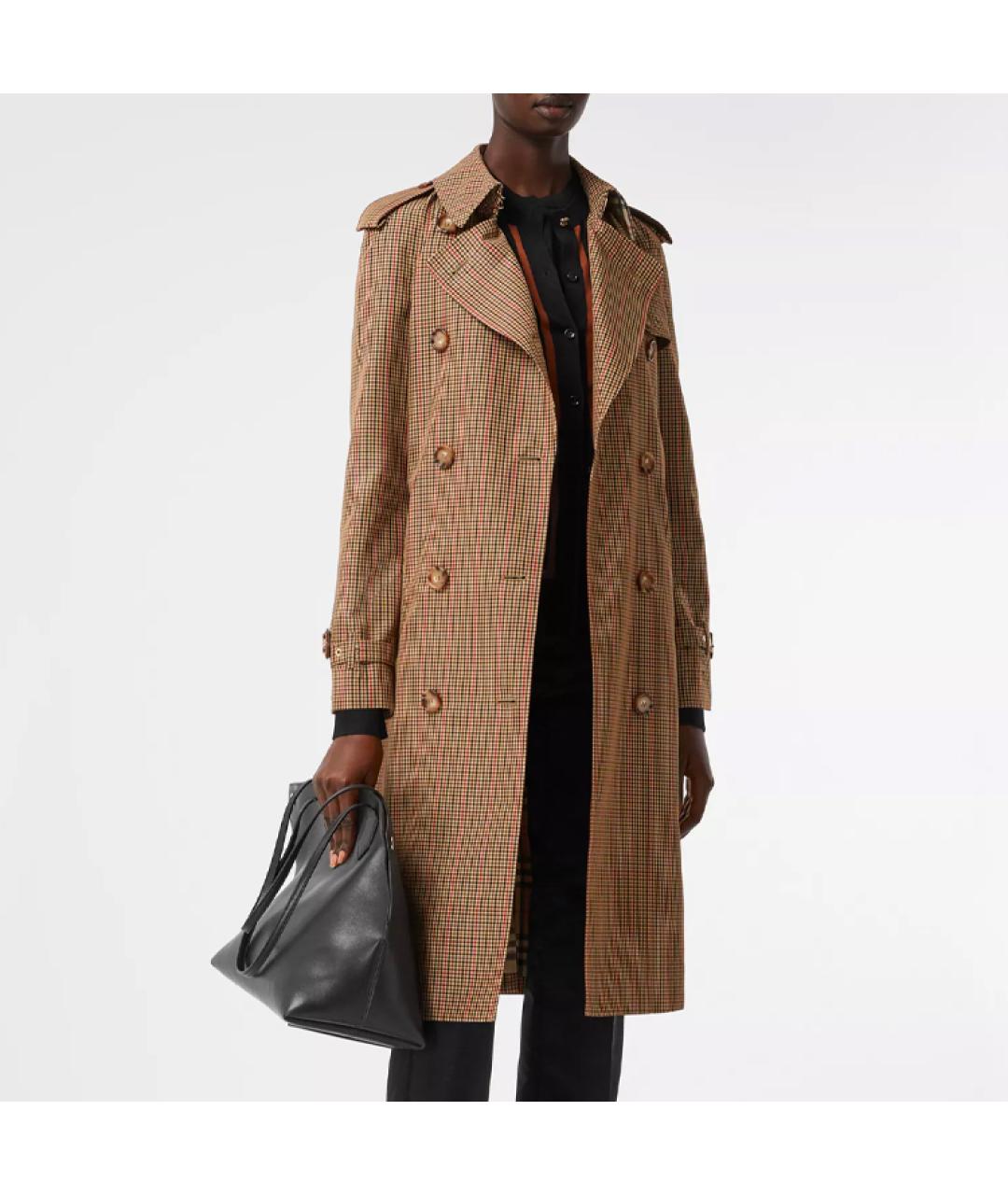 BURBERRY Коричневый тренч/плащ, фото 2