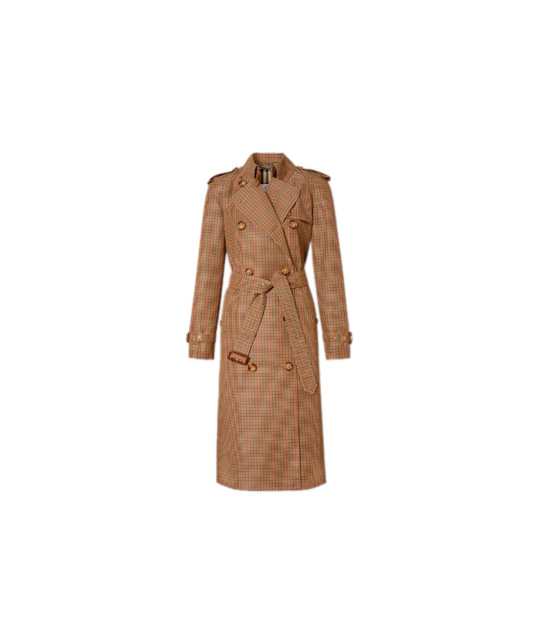 BURBERRY Коричневый тренч/плащ, фото 1