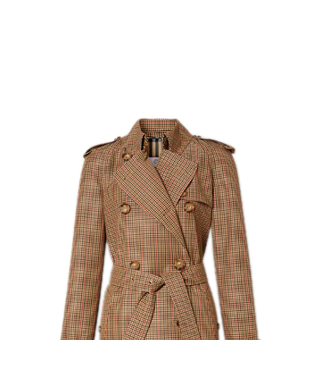 BURBERRY Коричневый тренч/плащ, фото 5