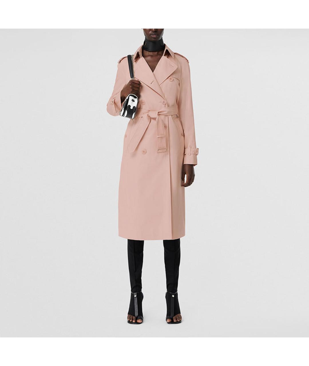 BURBERRY Розовый тренч/плащ, фото 3