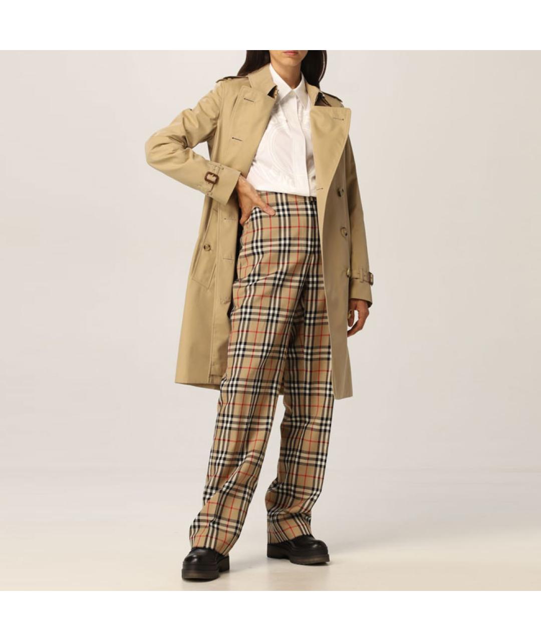 BURBERRY Бежевый тренч/плащ, фото 7