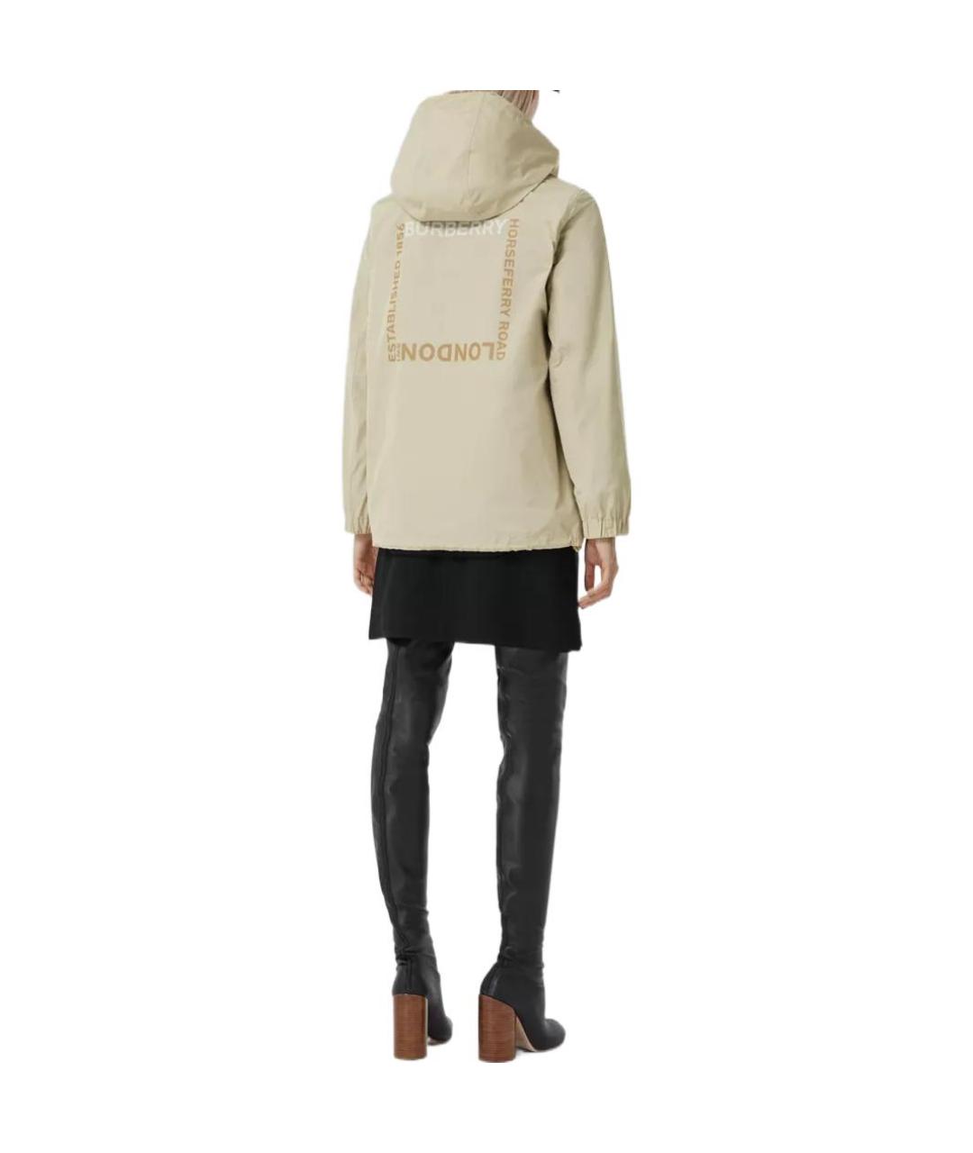 BURBERRY Бежевая куртка, фото 4