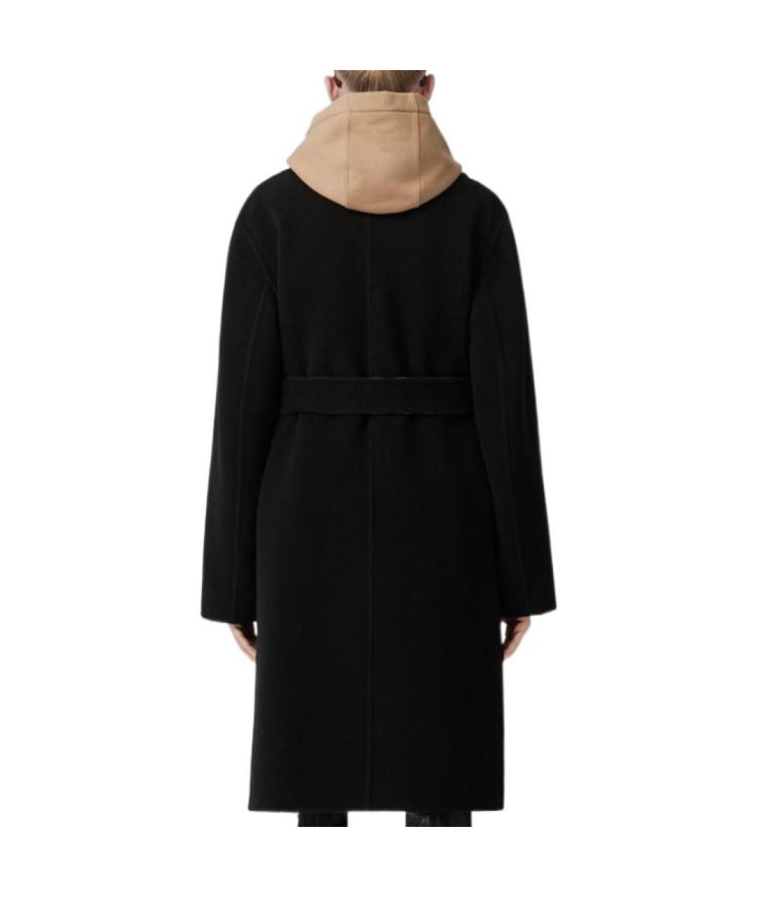 BURBERRY Черное пальто, фото 3