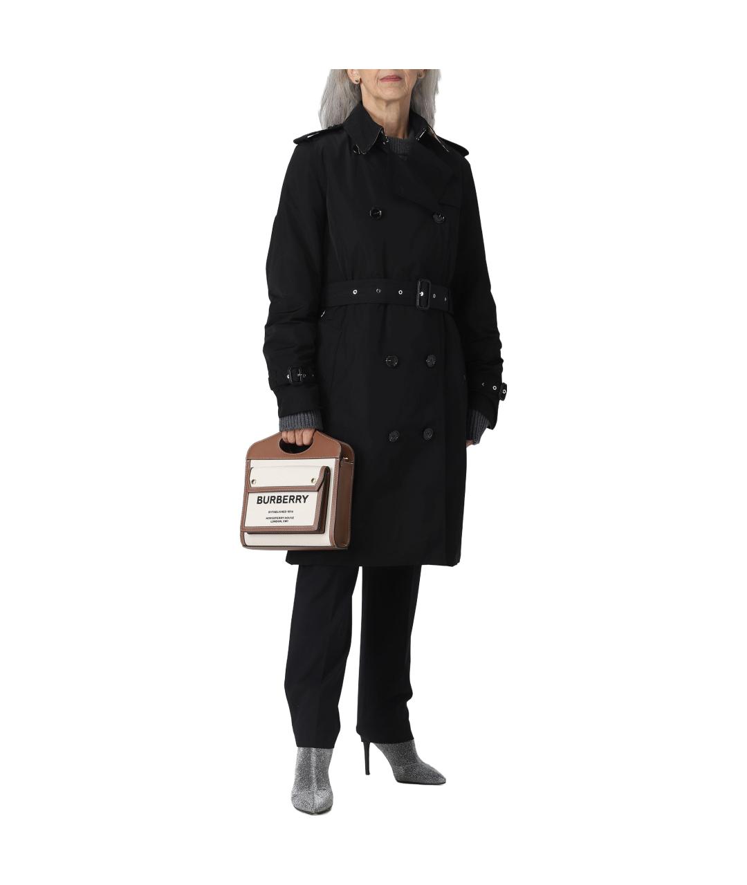 BURBERRY Черная куртка, фото 4