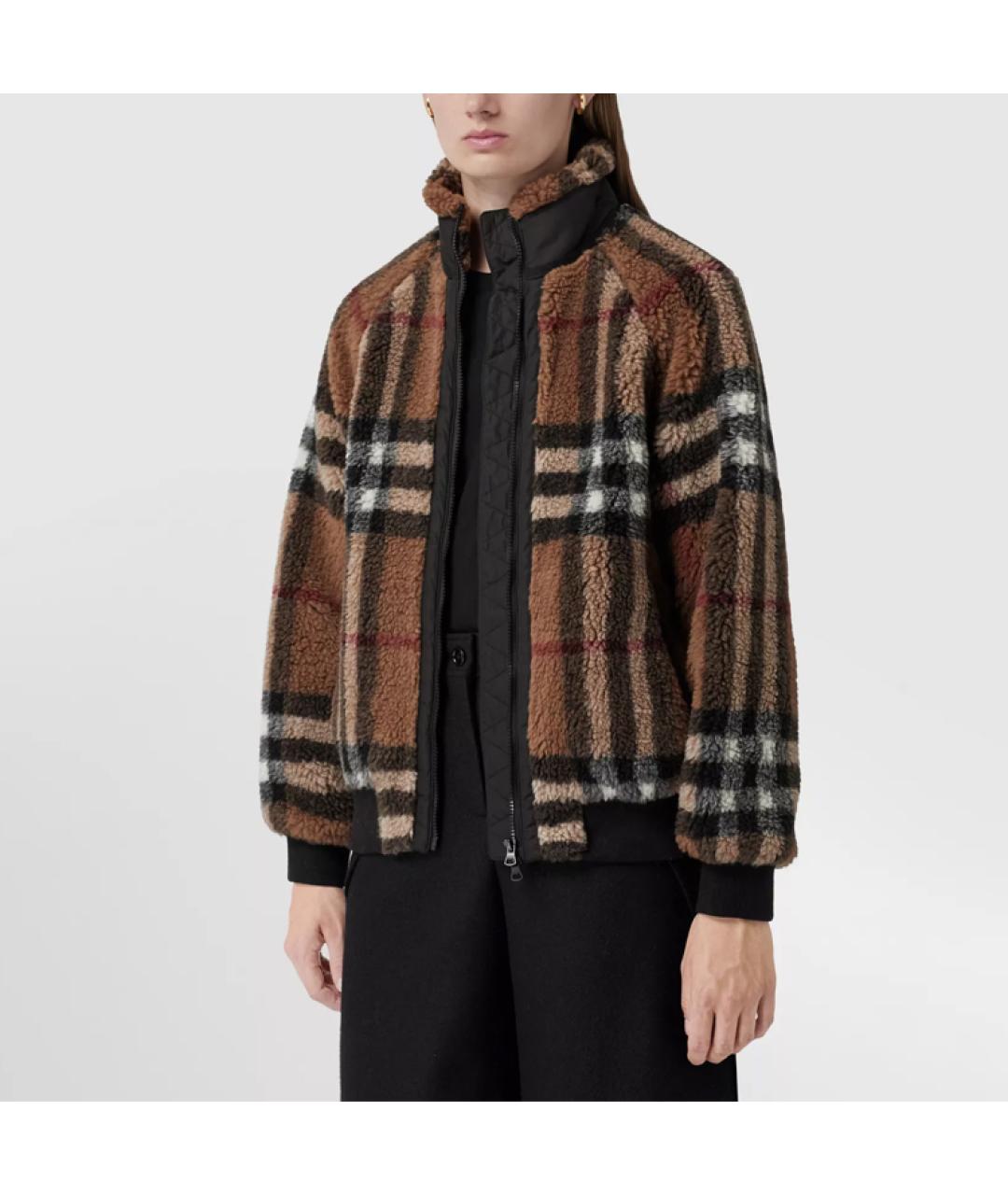 BURBERRY Коричневая куртка, фото 4