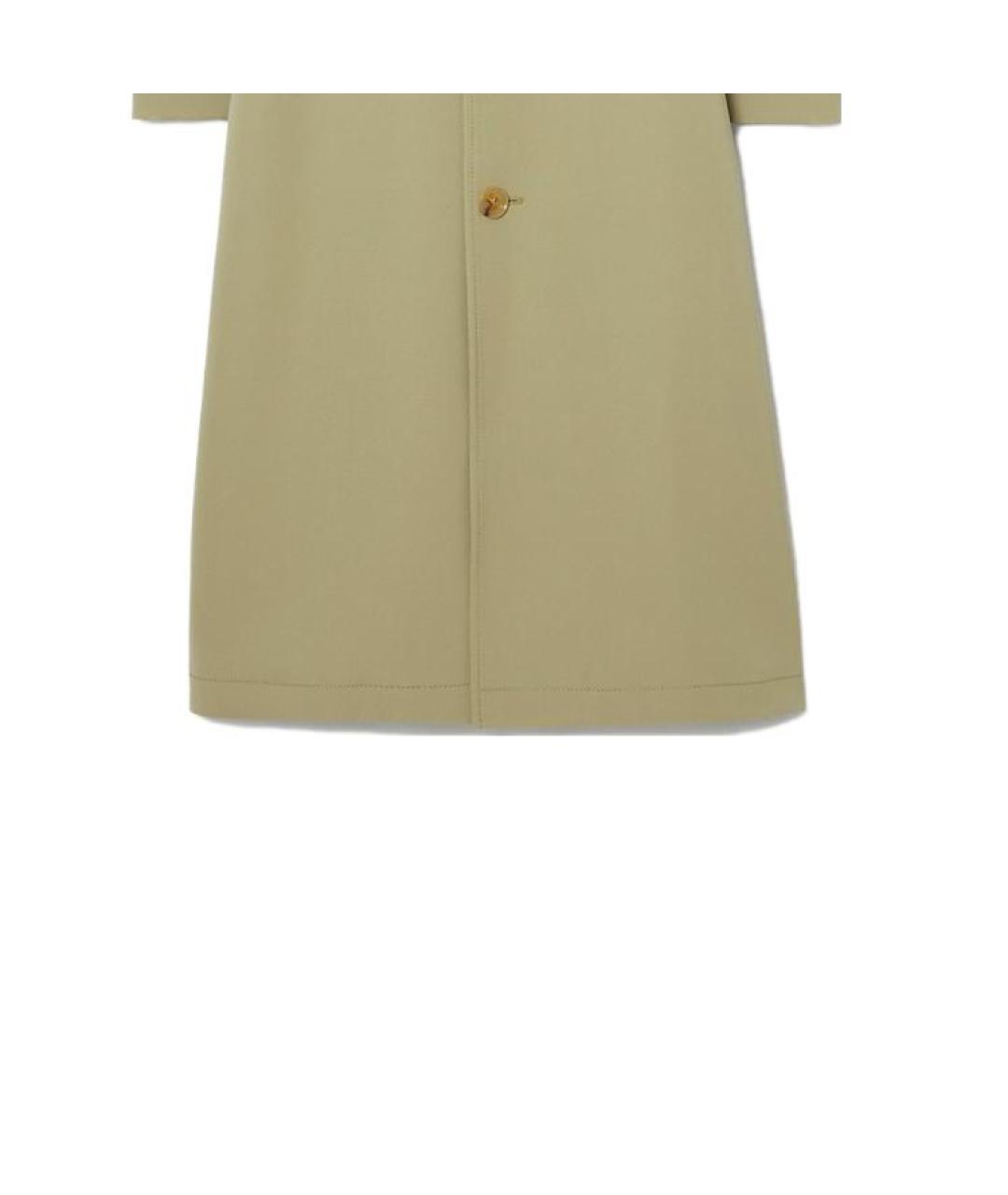 BURBERRY Зеленые пальто, фото 6