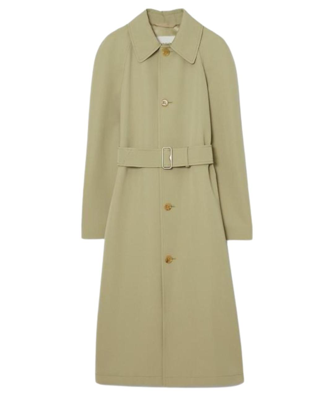 BURBERRY Зеленые пальто, фото 1