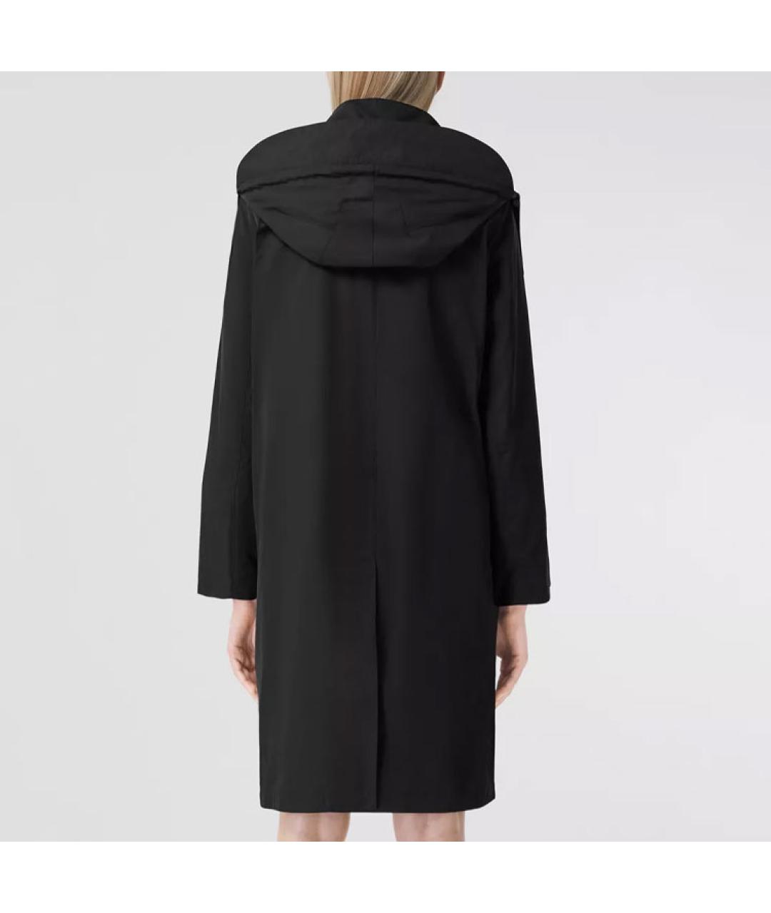 BURBERRY Черное пальто, фото 3