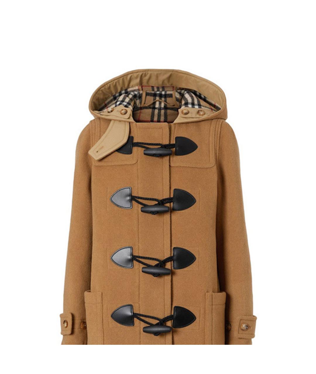 BURBERRY Коричневое пальто, фото 6